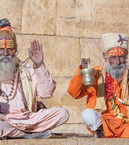 Hindu sadhu holy man, India