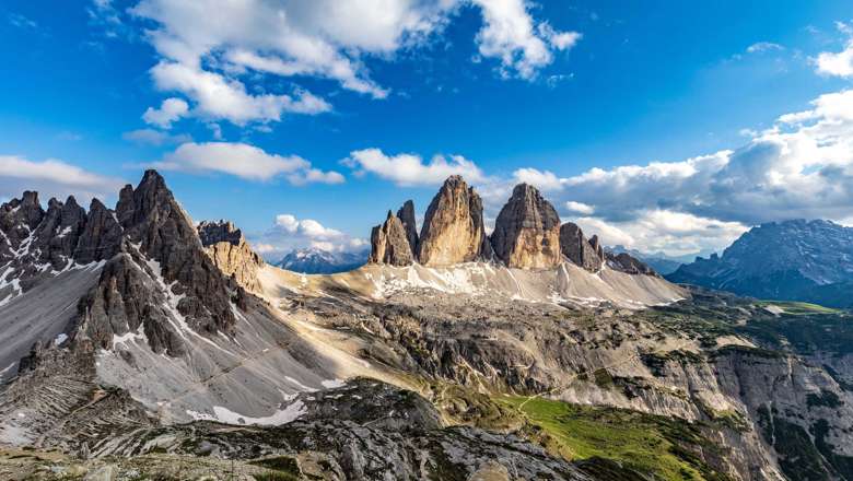 Tre Cima Di Lavaredo, Dolomites, Italy