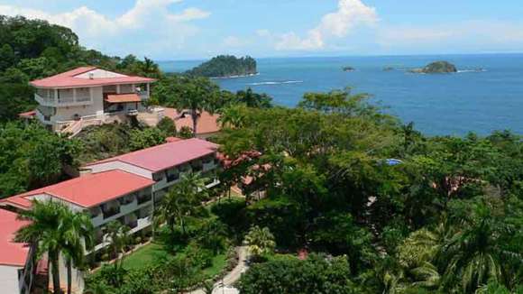 Parador, Manuel Antonio, Costa Rica, Drone