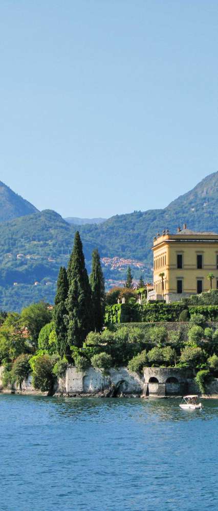 Lake Como From Villa Monastero, Italy