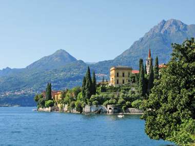 Lake Como From Villa Monastero, Italy