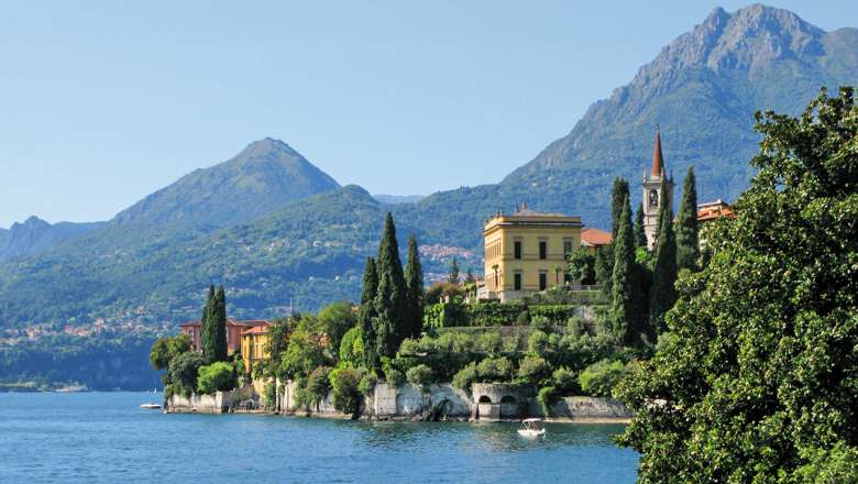 Lake Como From Villa Monastero, Italy