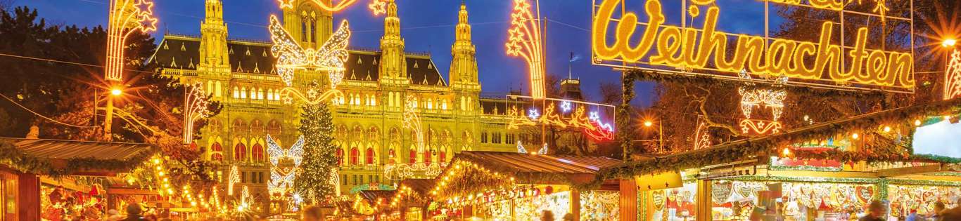 Christmas Market, Vienna, Austria