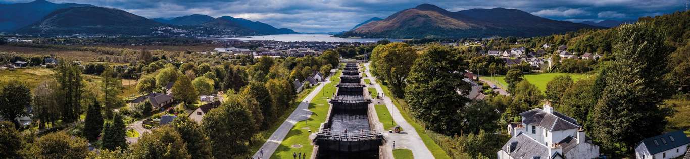 Neptune's Staircase, Caledonian Canal, Scotland