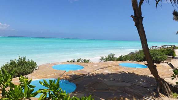 Zanzibari Hotel, Nungwi, Zanzibar, Tanzania, Rockpools