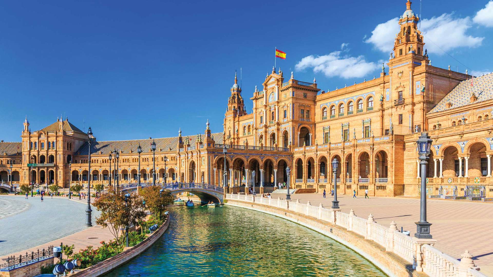 Seville Square, Plaza De Espana, Spain 