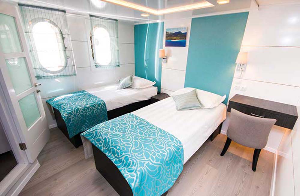 MV Admiral Vessel, Croatia, Twin Cabin