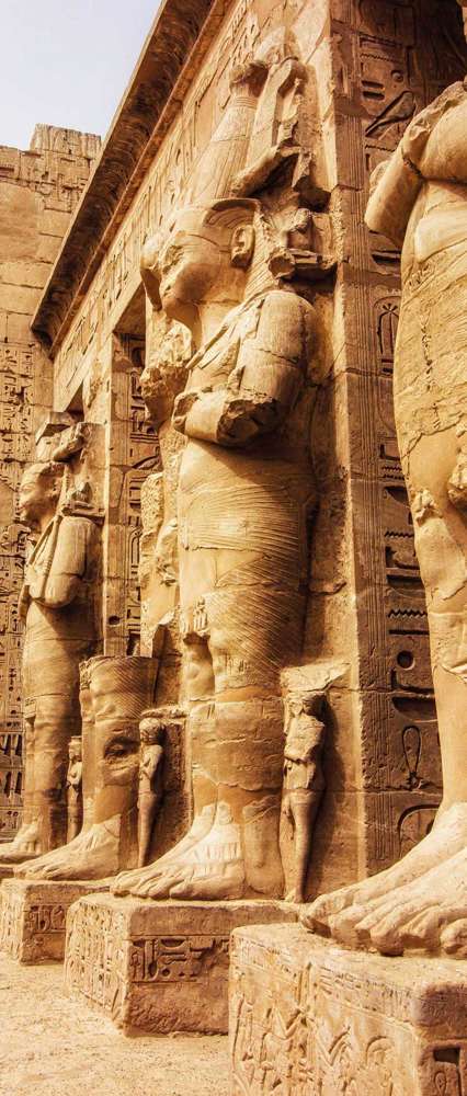 Temple Of Medinet, Habu, Egypt 