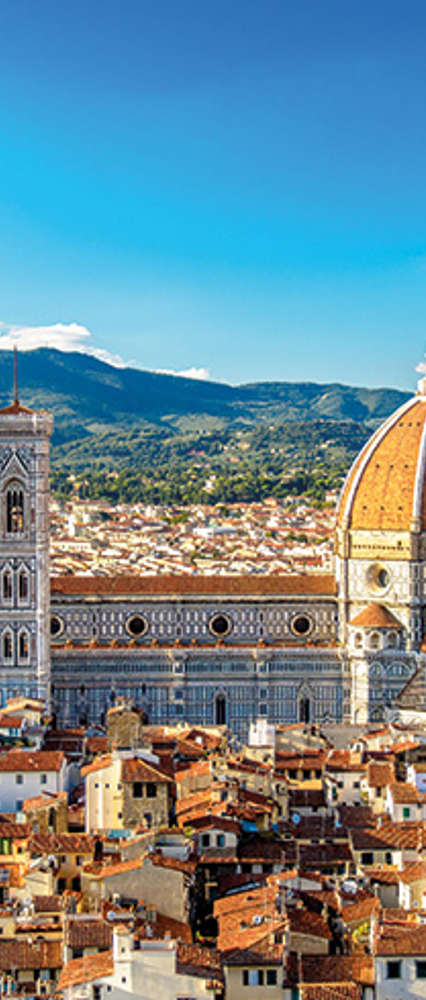 View of Florence with the Duomo, Florence, Italy