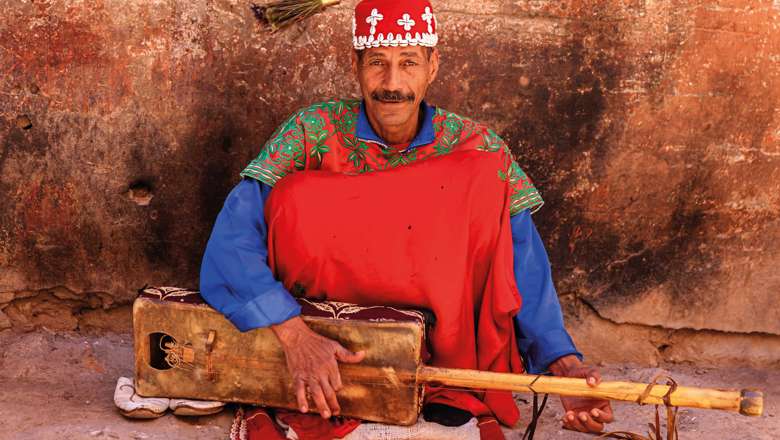 Musician, Marrakech, Morocco