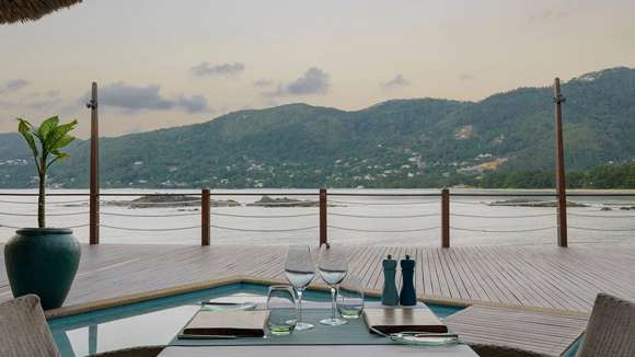 Fishermans Cove, Mahe, Seychelles, Seafront Dining