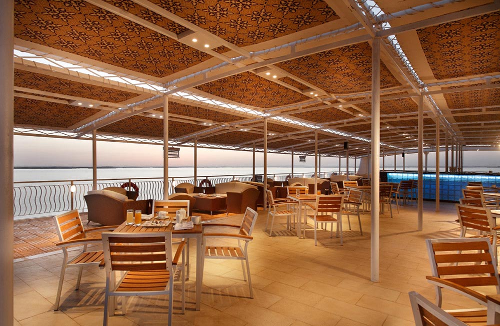 Steigenberger Omar Khayam Vessel, Egypt, Sun Deck