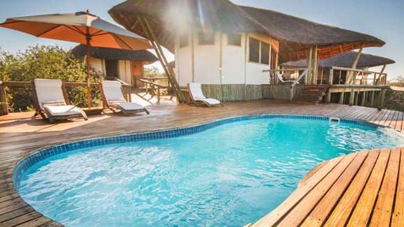 Tau Pan Camp, Central Kalahari, Botswana, Swimming Pool