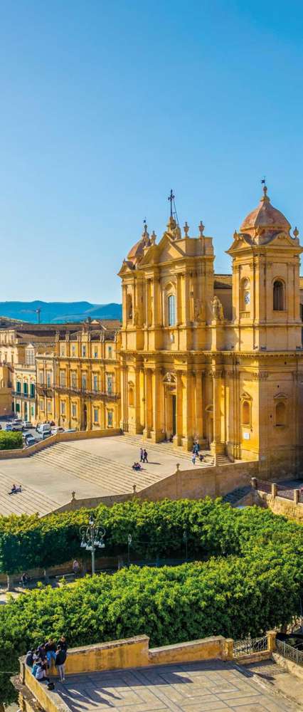 Basilica Minore Di San Nicol And Palazzo, Ducezio Noto, Sicily, Italy