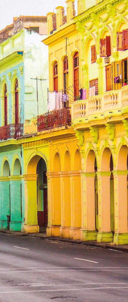 Colourful Street, Havana, Cuba