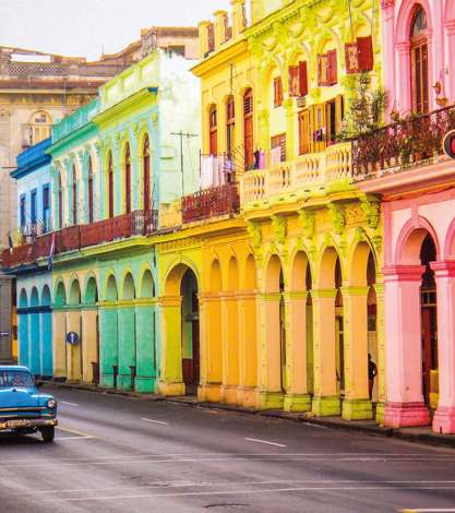 Colourful Street, Havana, Cuba