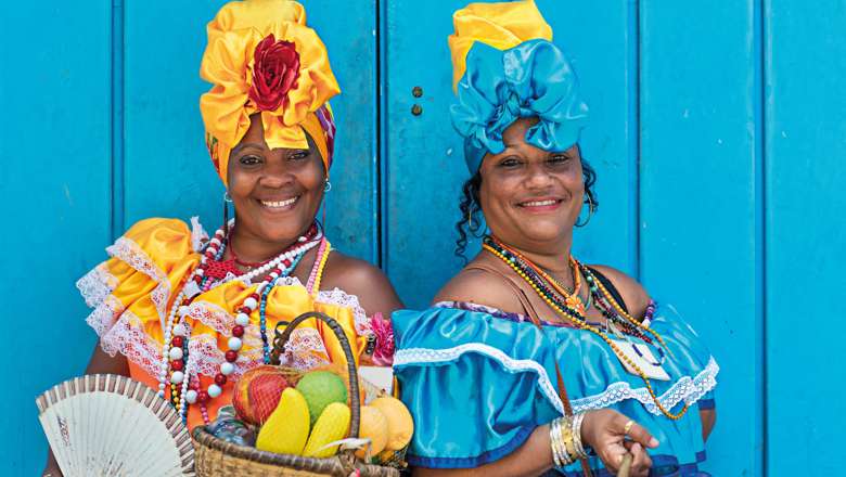 Happy Cuban Women, Cuba