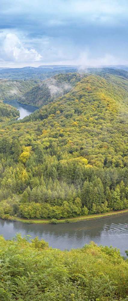 Saar Loop, Saarschleife, Near Cloef & Mettlach, Germany