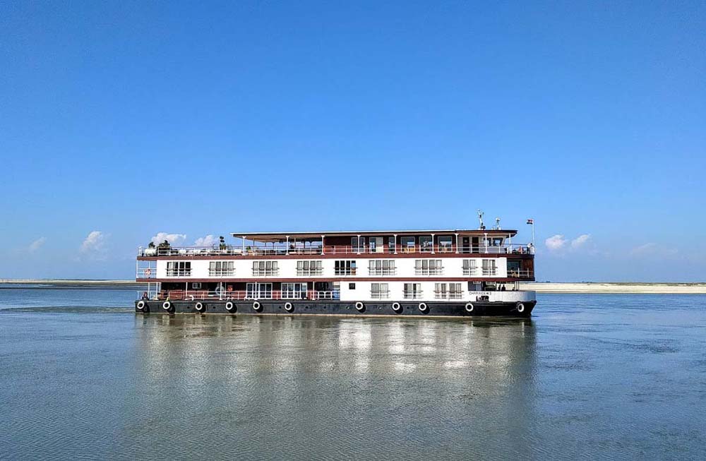 RV Charaidew II Vessel, India, Exterior