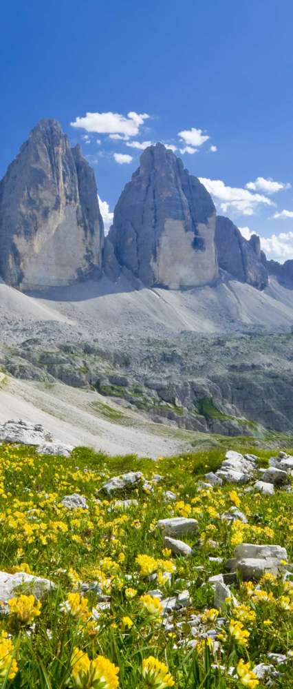 Tre Cima Di Lavaredo, Dolomites, Italy