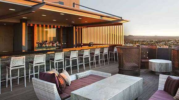 Hilton, Windhoek, Namibia, Roof Terrace