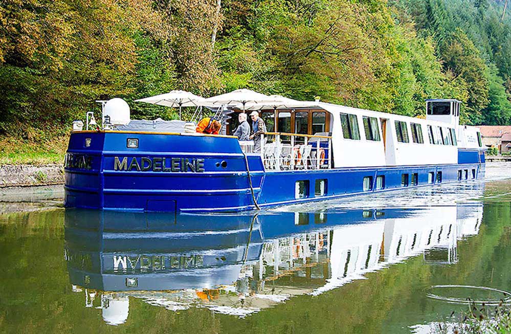 Peniche Madeleine Barge Vessel, France, Exterior