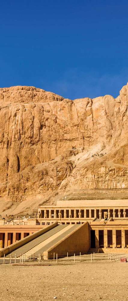 Queen Hatshepsut's Temple, Egypt, Part Of The Theban Necropolis