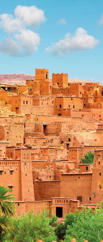 Kasbah Ait Ben Haddou In The Atlas Mountains Morocco