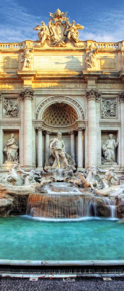 Trevi Fountain, Rome, Italy