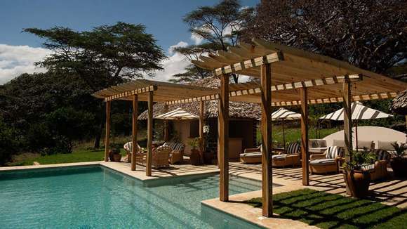 Loldia House, Lake Naivasha, Swimming Pool