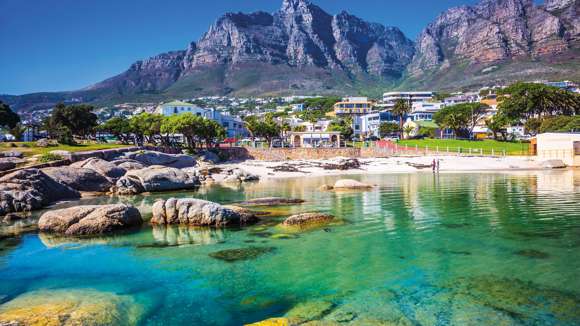 Panorama Of Cape Town, South Africa