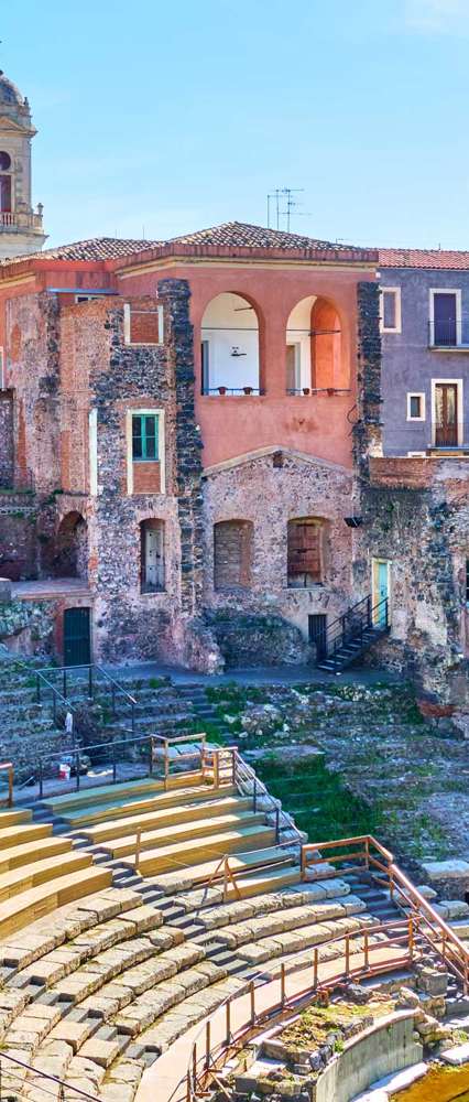 Catania Roman Theater, Sicily, Italy