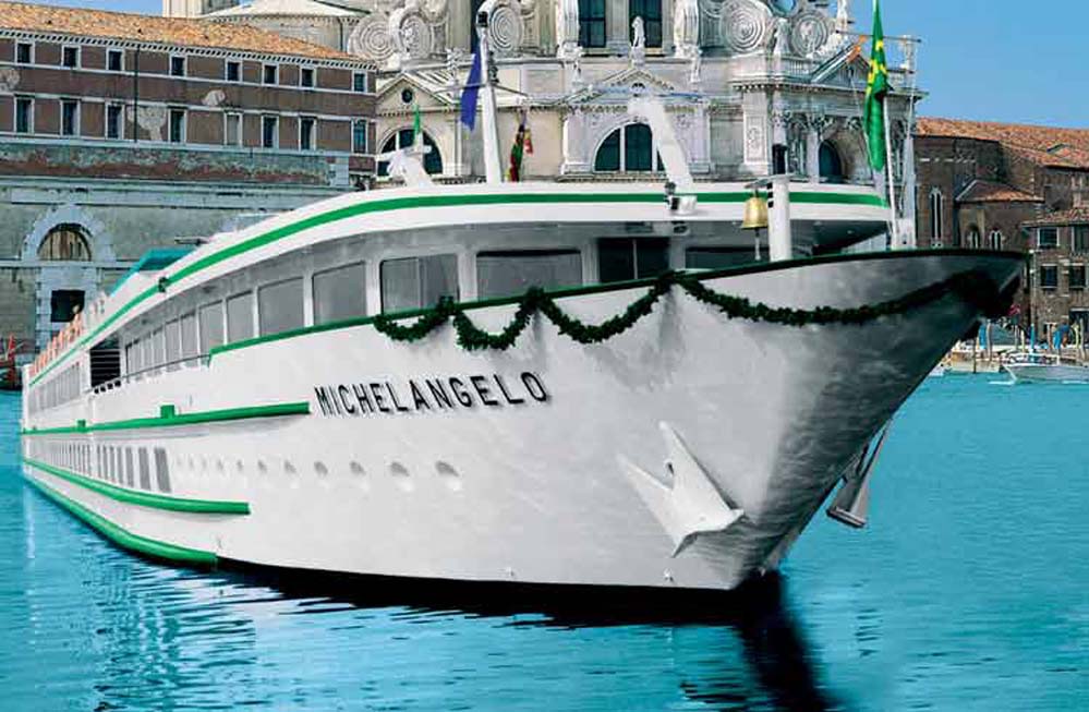 MS Michelangelo Vessel, Italy, Exterior