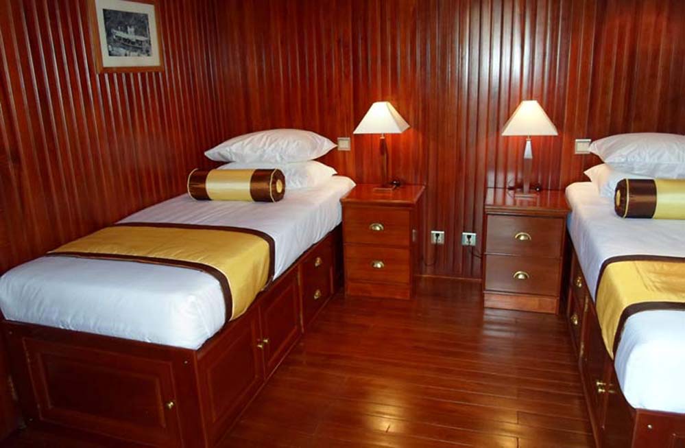 RV Angkor Pandaw Vessel, Vietnam, Twin Cabin