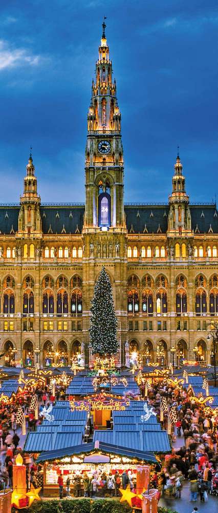 Christmas Market, Vienna, Austria