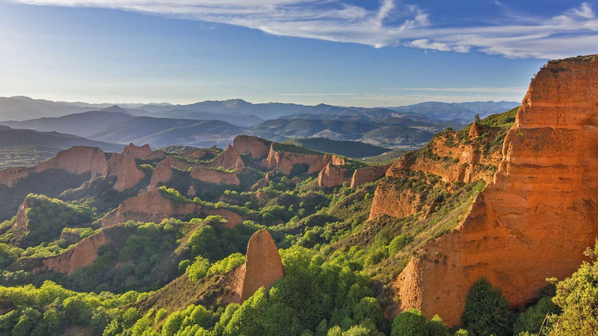 Ancient Roman Mines, Leon, Spain