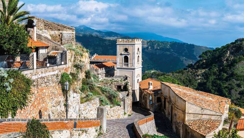 City Of The Savoca Village, Savoca, Sicily, Italy