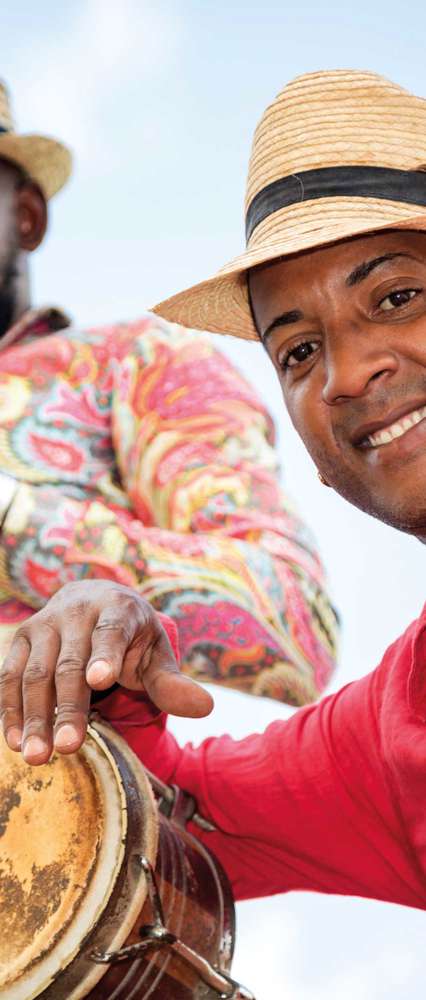 Cuban Conga Drum Player, Cuba