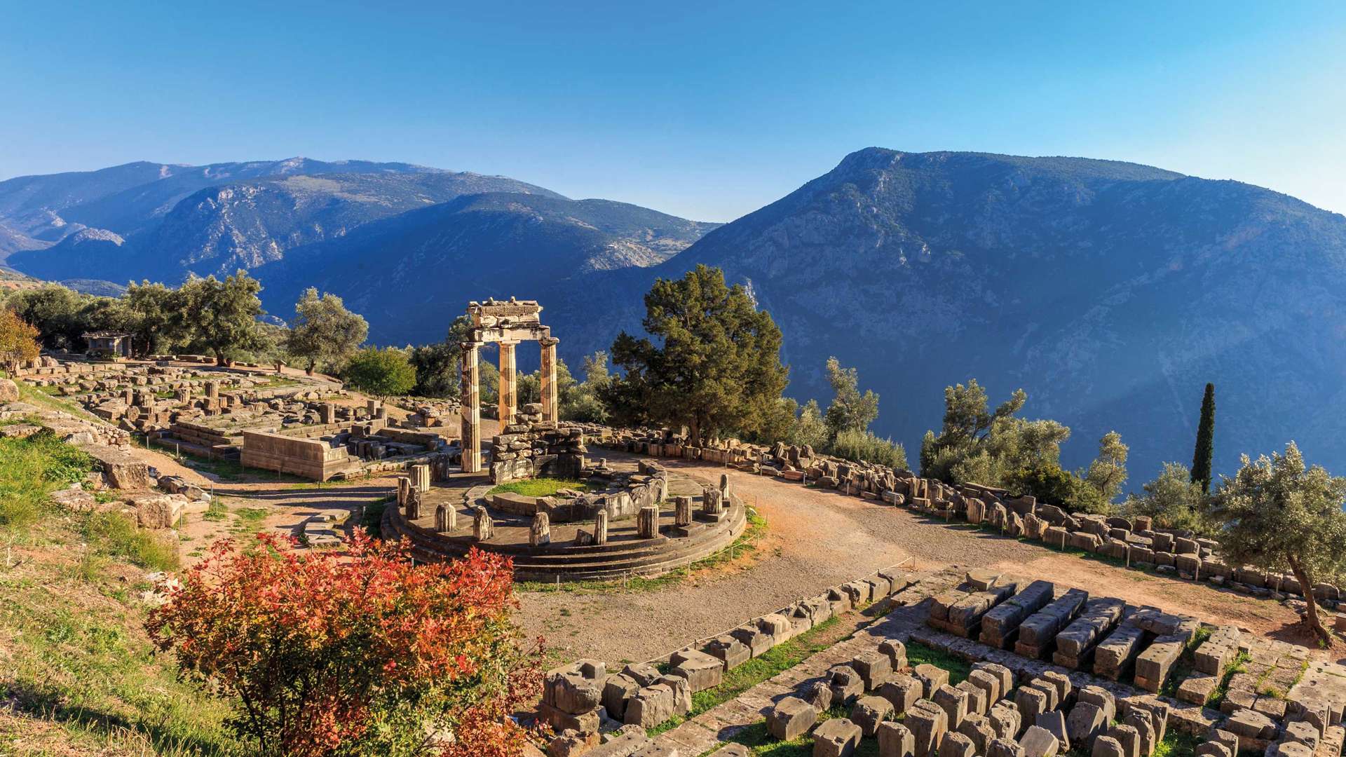 Delphi Archaeological Site, Greece