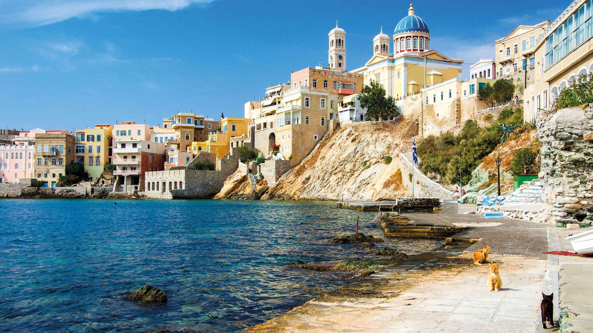 Ermoupoli Syros Island, Greece