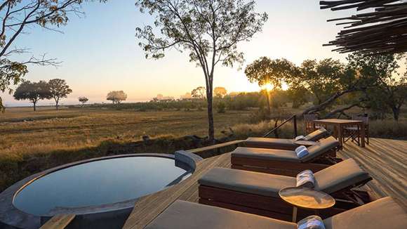 Wilderness Little Makalolo Camp, Hwange National Park, Zimbabwe, Pool